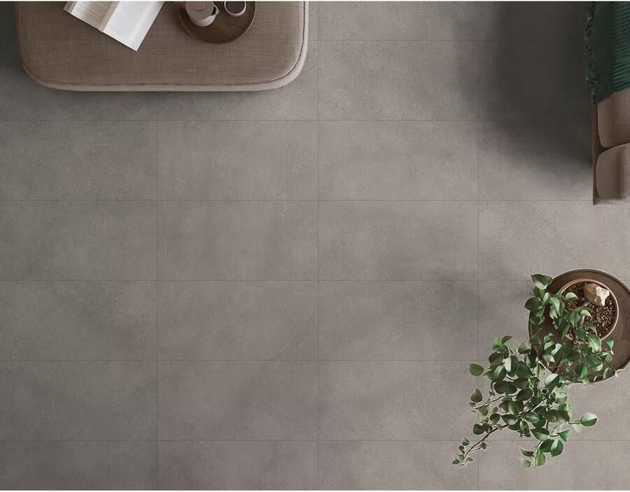 Rak Paleo Vloertegel | 30x60 cm | Gerectificeerd | Natuursteenlook | Mat Grijs - Foto 3