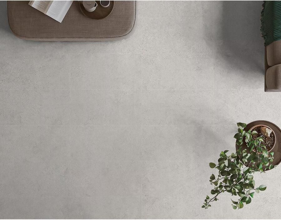 Rak Paleo Vloertegel | 30x60 cm | Gerectificeerd | Natuursteenlook | Mat Wit - Foto 3