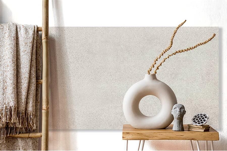 Rak Paleo Vloertegel | 60x120 cm | Gerectificeerd | Natuursteenlook | Mat Wit - Foto 2