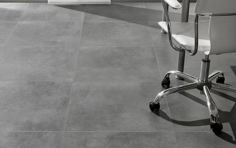 Rak Surface Vloertegel | 30x60 cm | Gerectificeerd | Glans Antraciet - Foto 2