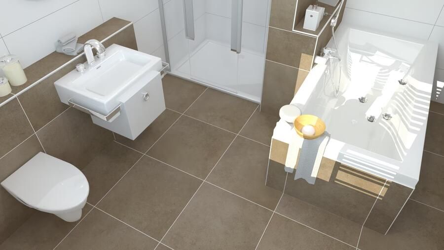 Rak Surface Vloertegel | 60x60 cm | Gerectificeerd | Mat Bruin - Foto 3