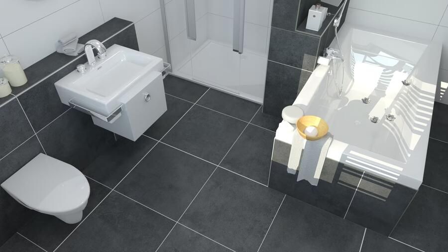 Rak Surface Vloertegel | 60x60 cm | Gerectificeerd | Mat Antraciet - Foto 2