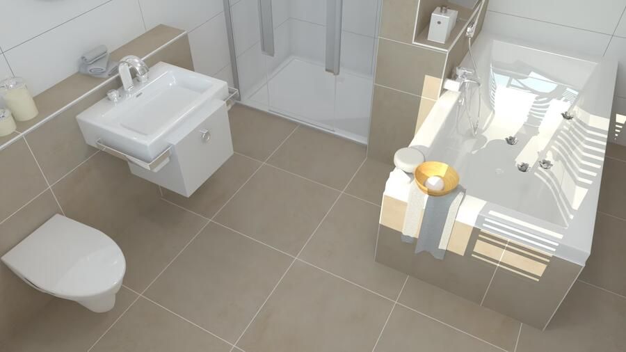 Rak Surface Vloertegel | 60x60 cm | Gerectificeerd | Mat Beige - Foto 3