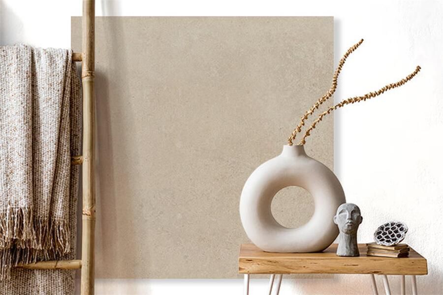 Rak Surface Vloertegel | 80x80 cm | Gerectificeerd | Mat Beige - Foto 3