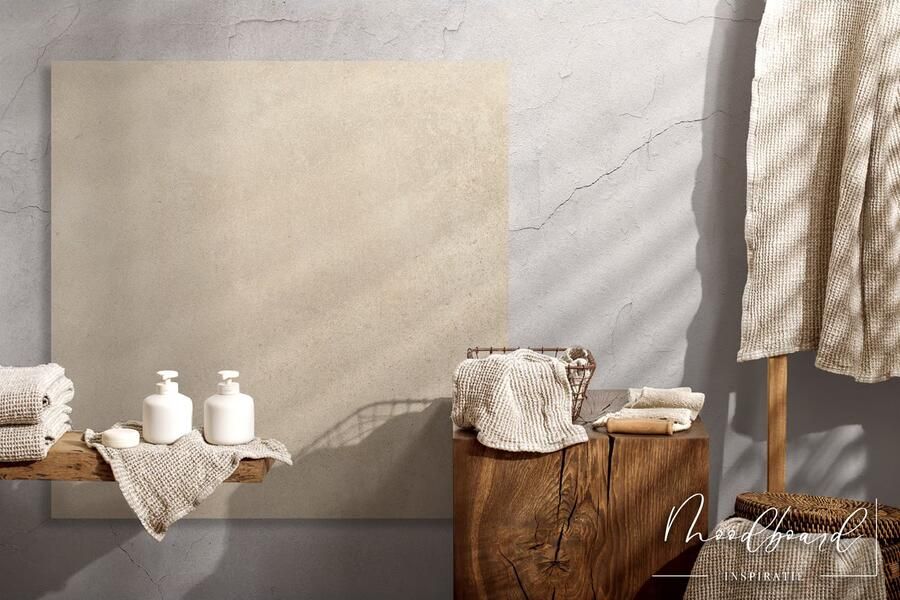 Rak Surface Vloertegel | 80x80 cm | Gerectificeerd | Mat Beige - Foto 2