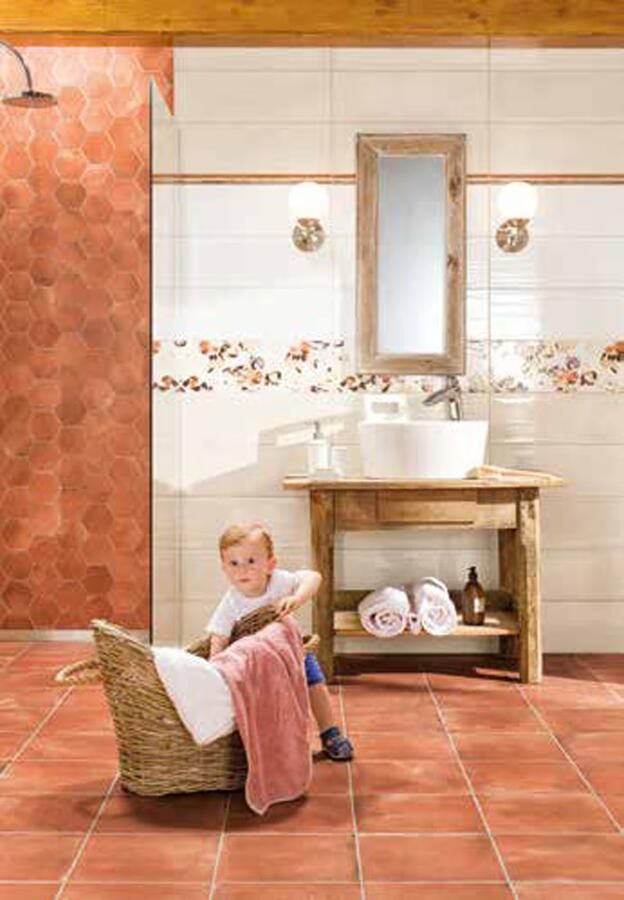 Rako Majolika Wandtegel | 20x60 cm | Portugese look | Glans Wit - Foto 2