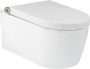 RapoWash Bold bidet toilet standaard model 59 cm met zitting zonder spoelrand - Thumbnail 1