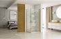 REA Douchecabine Hugo | 90x90x200 cm | 1 Draaideur | Helder glas | Zwart mat - Thumbnail 1