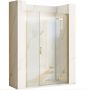 REA Douchedeur Hugo | 90.5x200 cm | Draaideur t.b.v. Douchecabine | Helder glas | Goud geborsteld - Thumbnail 1