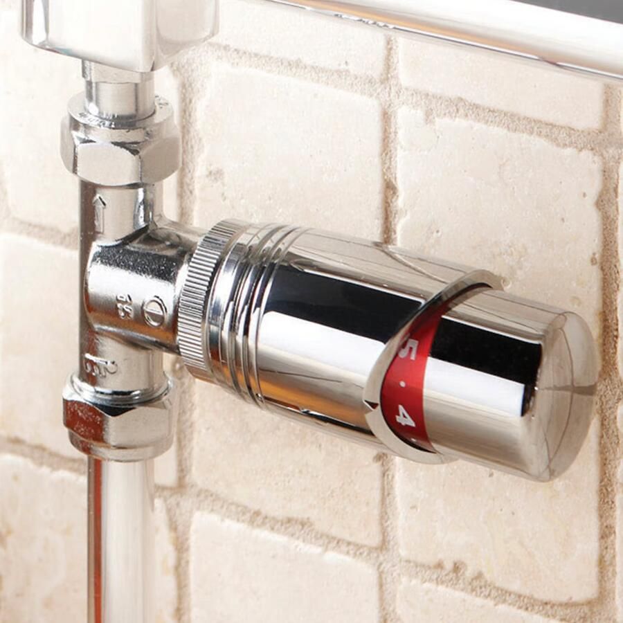 Wiesbaden Riko luxe thermostaatknop M-30 chroom