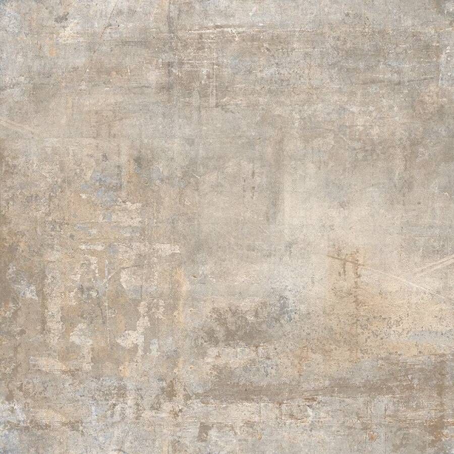 Rondine Murales Vloertegel | 100x100 cm | Gerectificeerd | Natuursteenlook | Mat Beige