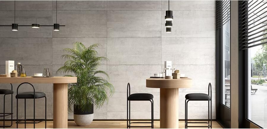 Rondine Docks Vloertegel | 40x80 cm | Gerectificeerd | Betonlook | Mat Grijs - Foto 2