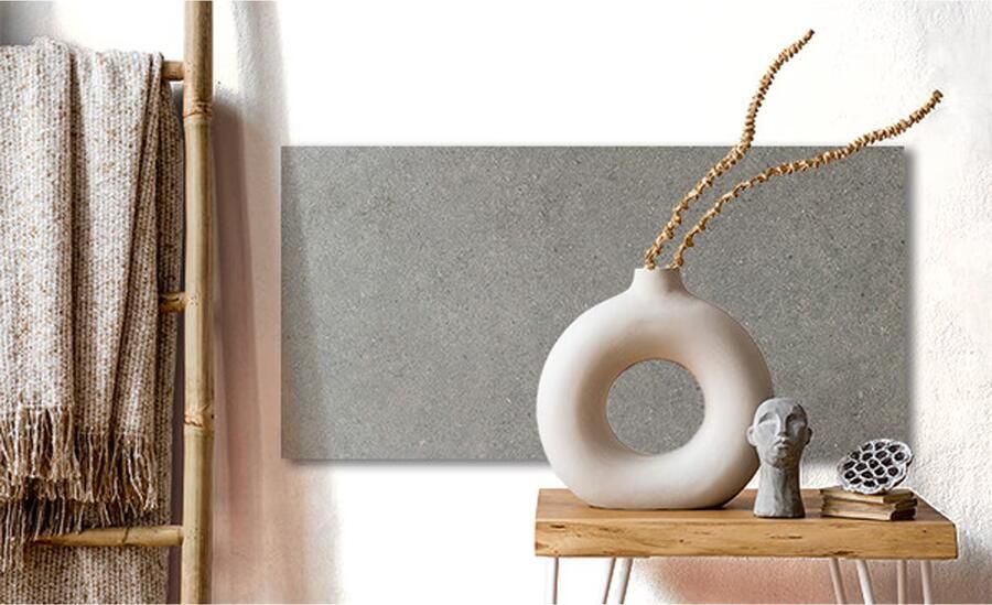 Rondine Loft Vloertegel | 30x60 cm | Gerectificeerd | Betonlook | Mat Grijs - Foto 3