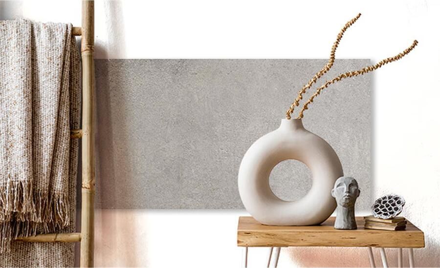 Rondine Loft Vloertegel | 40x80 cm | Gerectificeerd | Betonlook | Mat Grijs - Foto 2