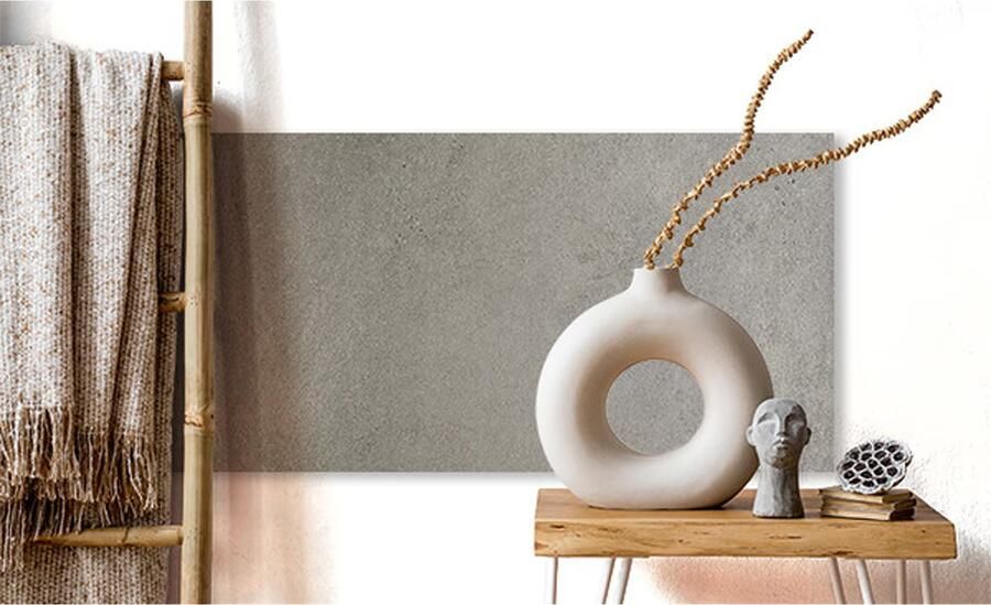 Rondine Loft Vloertegel | 40x80 cm | Gerectificeerd | Betonlook | Mat Grijs - Foto 2