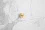 SaniClear Handdoek haak Brass | Wandmontage | 5.5 cm | Enkel haaks | Messing mat goud geborsteld - Thumbnail 1