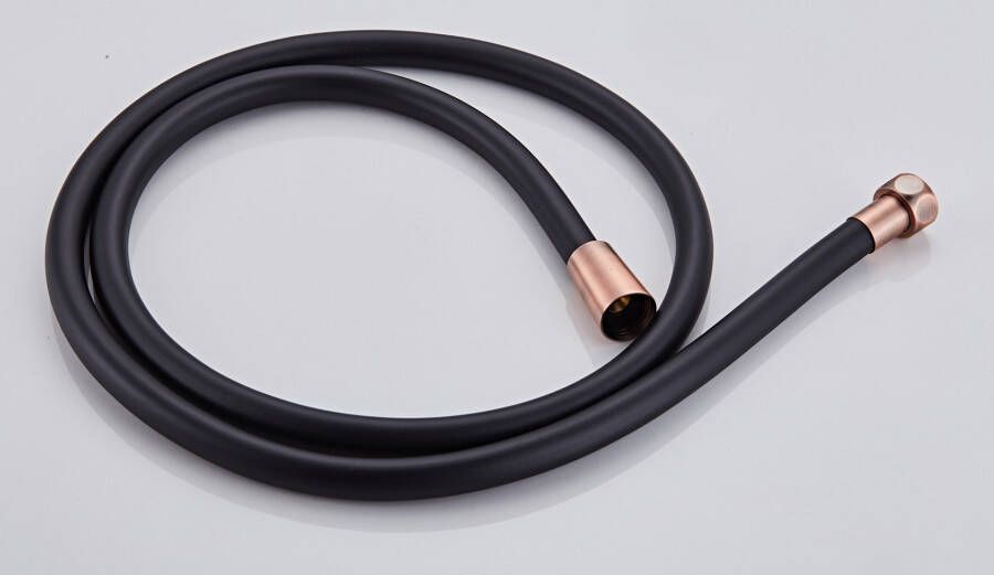 SaniClear Doucheslang Copper Pro | 150 cm | Messing | Glad | Koper geborsteld zwart