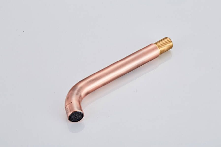 SaniClear Copper uitloop 21 cm geborsteld koper