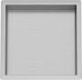 SaniClear Wandnis Fido | Inbouw | 30x30x7 cm | Met verlichting | 1 vak | RVS look - Thumbnail 1