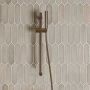 SaniClear Glijstang set Antique | 60 cm | Incl.Handdouche en Doucheslang | Verouderd messing - Thumbnail 1
