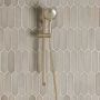 SaniClear Glijstang set Brass | 60 cm | Incl.Handdouche en Doucheslang | Geborsteld messing mat goud - Thumbnail 1