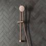 SaniClear Glijstang set Copper | 60 cm | Incl.Handdouche en Doucheslang | Geborsteld koper - Thumbnail 1