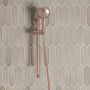 SaniClear Glijstang set Copper | 60 cm | Incl.Handdouche en Doucheslang | Geborsteld koper - Thumbnail 1