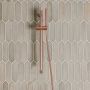 SaniClear Glijstang set Copper | 60 cm | Incl.Handdouche en Doucheslang | Geborsteld koper - Thumbnail 1