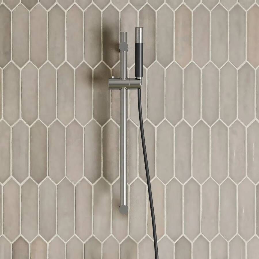 SaniClear Glijstang set Exclusive | 60 cm | Incl.Handdouche en Doucheslang | RVS