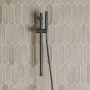 SaniClear Glijstang set Nero | 60 cm | Incl.Handdouche en Doucheslang | Mat zwart - Thumbnail 1