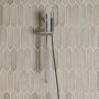 SaniClear Glijstang set Talpa | 60 cm | Incl.Handdouche en Doucheslang | Chroom - Thumbnail 1