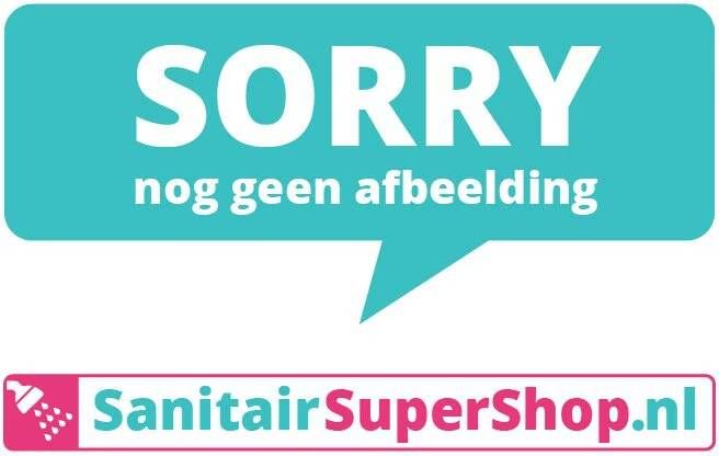 SaniClear Inloopdouche Blurred | 100x200 cm | Nano | Matglas | Geborsteld koper beslag