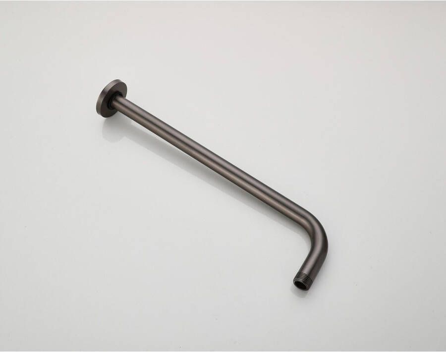SaniClear Douchearm Iron | 35 cm | Wandmontage | Messing | Rond | Gunmetal
