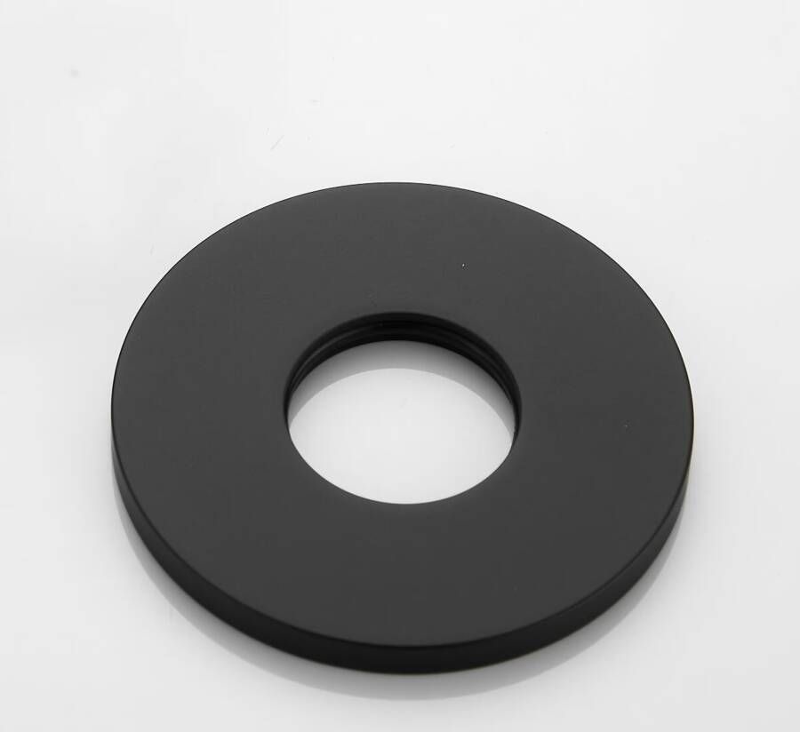 SaniClear Kraanrozet Nero | 75 mm | Messing | Mat Zwart
