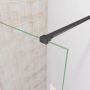 SaniClear Redro stabilisatiestang 120 cm gunmetal - Thumbnail 1