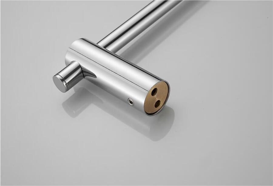 SaniClear Academy reserverol houder dubbel chroom - Foto 2