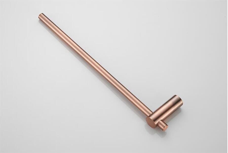 SaniClear Academy reserverol houder dubbel geborsteld koper