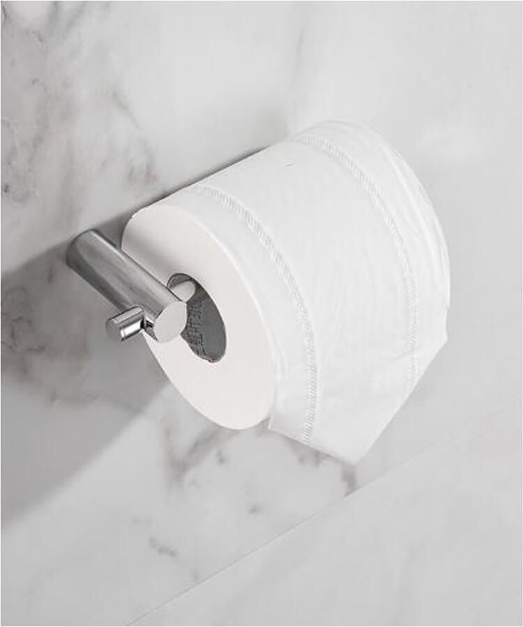 SaniClear Academy toiletrol houder chroom - Foto 3