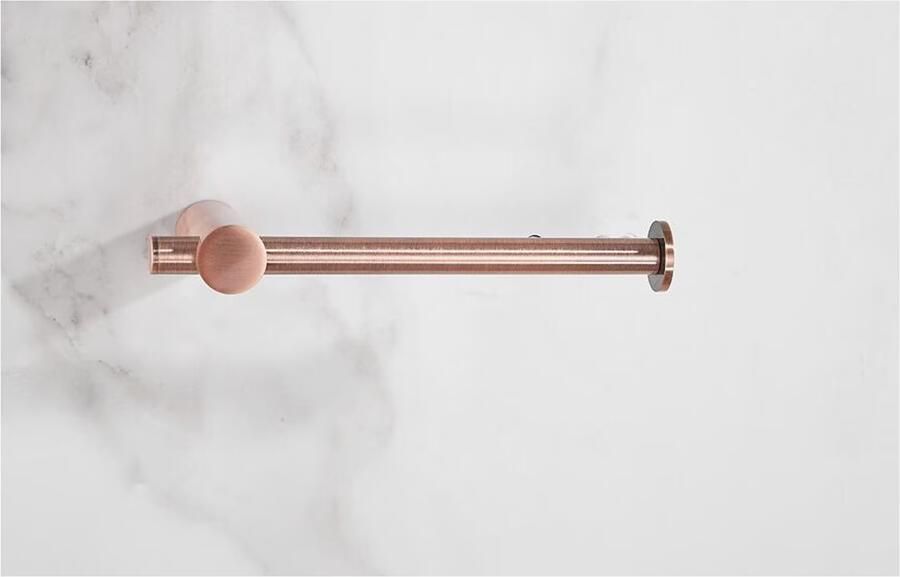 SaniClear Academy toiletrol houder geborsteld koper - Foto 3