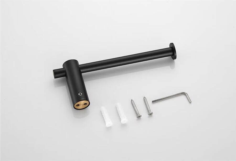 SaniClear Academy toiletrol houder Mat zwart - Foto 2