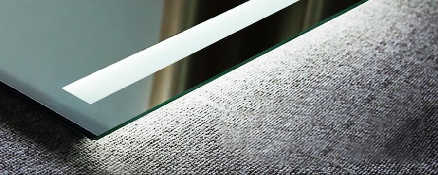 SaniClear Badkamerspiegel Aruba | 120x70 cm | Rechthoekig | Directe LED verlichting | Touch button | Met verwarming - Foto 2