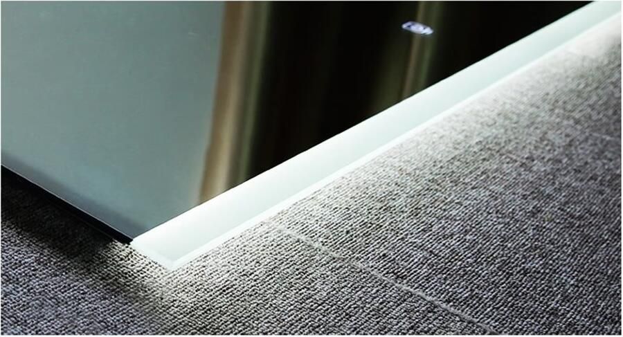 SaniClear Badkamerspiegel Riga | 120x70 cm | Rechthoekig | Directe LED verlichting | Touch button | Met verwarming - Foto 2