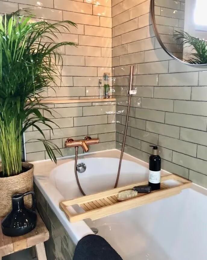 SaniClear Badkraan Copper | Opbouw | Thermostaatkraan | Incl.Handdoucheset | 2-weg | 2-knops | Rond | Geborsteld koper