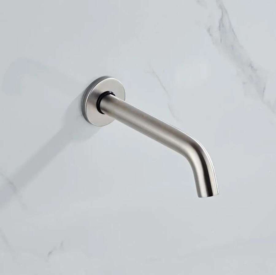 SaniClear Badkraan Exclusive | Thermostaatkraan | Incl.Inbouwdeel | 2-weg | Rechthoekig | RVS look - Foto 3