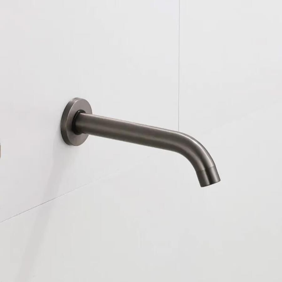 SaniClear Badkraan Iron | Thermostaatkraan | Incl.Inbouwdeel | 2-weg | Rechthoekig | Verouderd ijzer Gunmetal - Foto 2