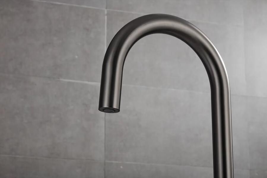 SaniClear Badkraan set Plus | Inbouw | Thermostaatkraan | Incl.Inbouwdeel | Verouderd ijzer Gunmetal - Foto 3