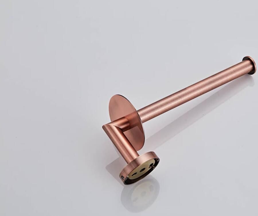 SaniClear Copper dubbele reserverol houder geborsteld koper - Foto 2