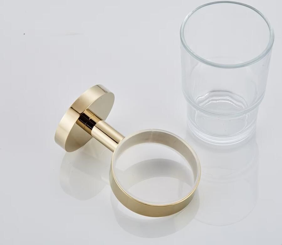 SaniClear Dorado glashouder goud glans