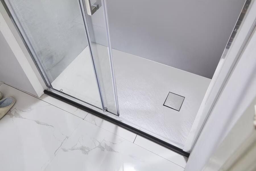 SaniClear Douchebak Naxos | 120x80 cm | SMC | Excl.Afvoer | Rechthoekig | Wit mat - Foto 2