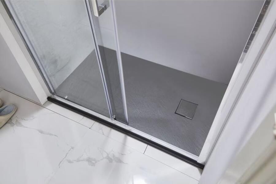 SaniClear Douchebak Naxos | 120x90 cm | SMC | Excl.Afvoer | Rechthoekig | Grijs - Foto 2